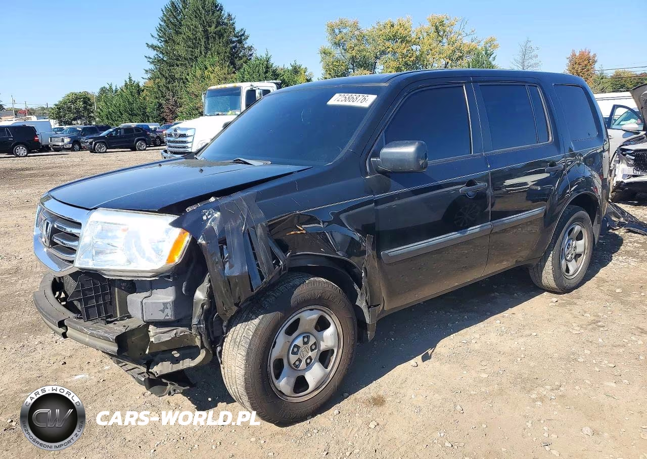 2014 Honda Pilot Lx – zdjęcie 1 z 14