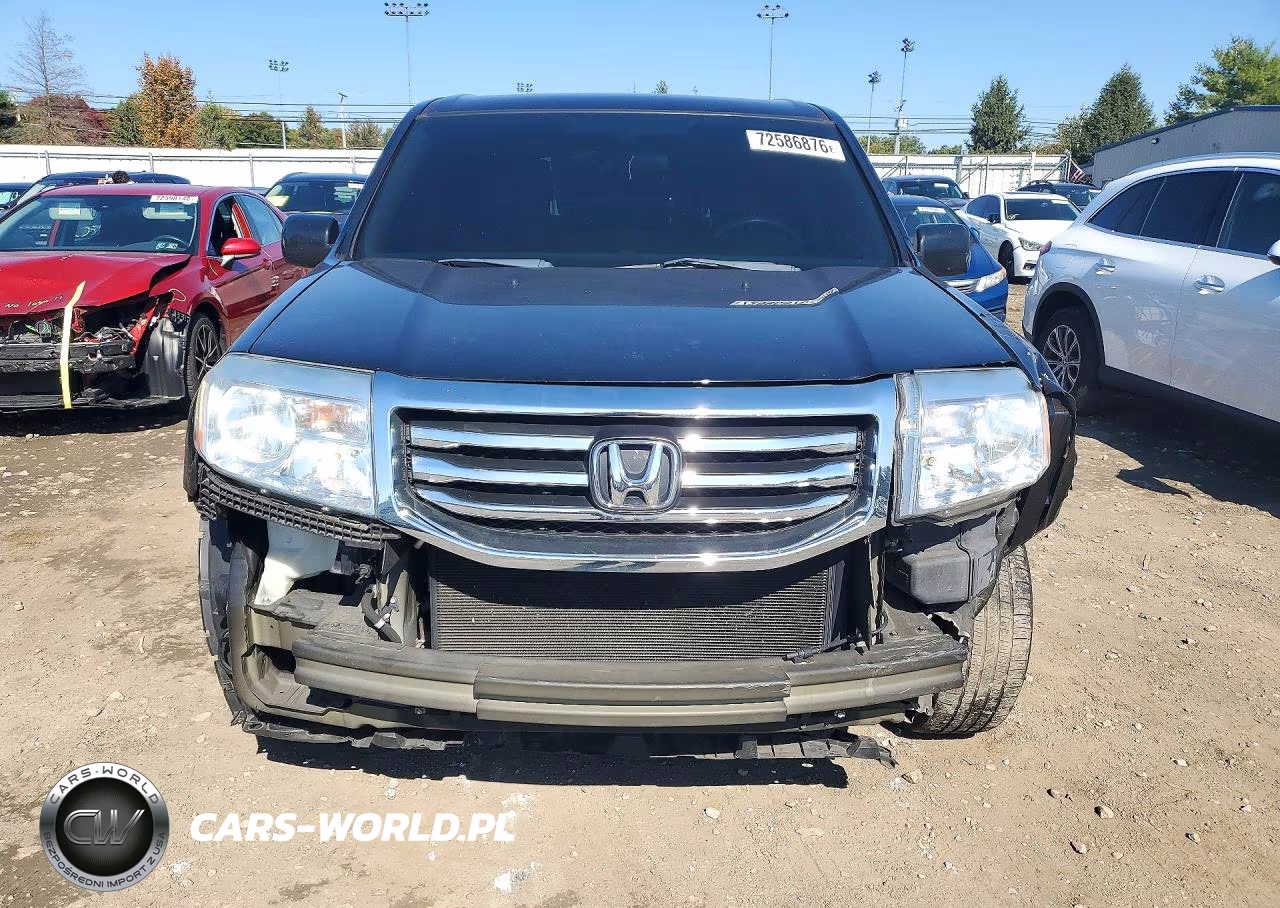 2014 Honda Pilot Lx VIN:5FNYF3H22EB017321 - 5