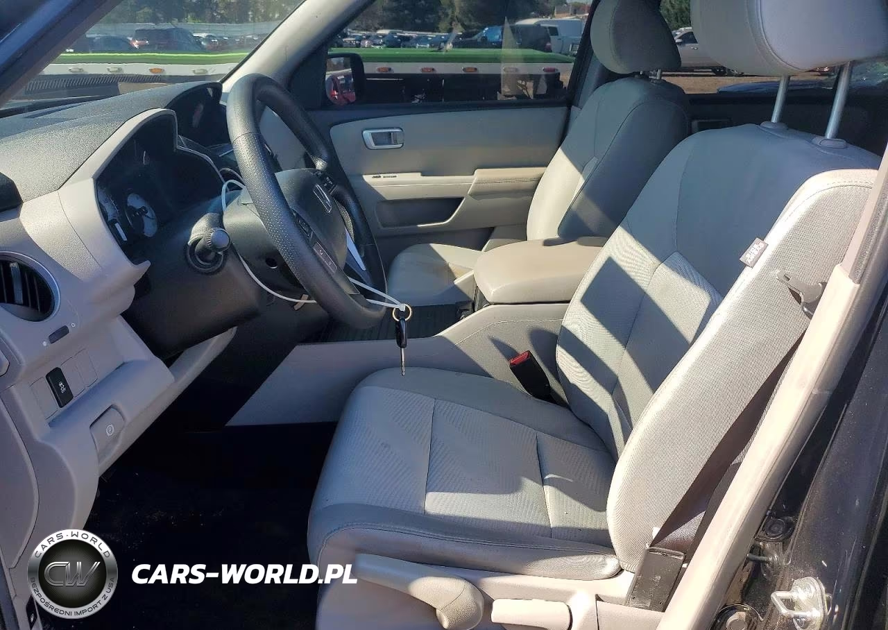 2014 Honda Pilot Lx VIN:5FNYF3H22EB017321 - 7
