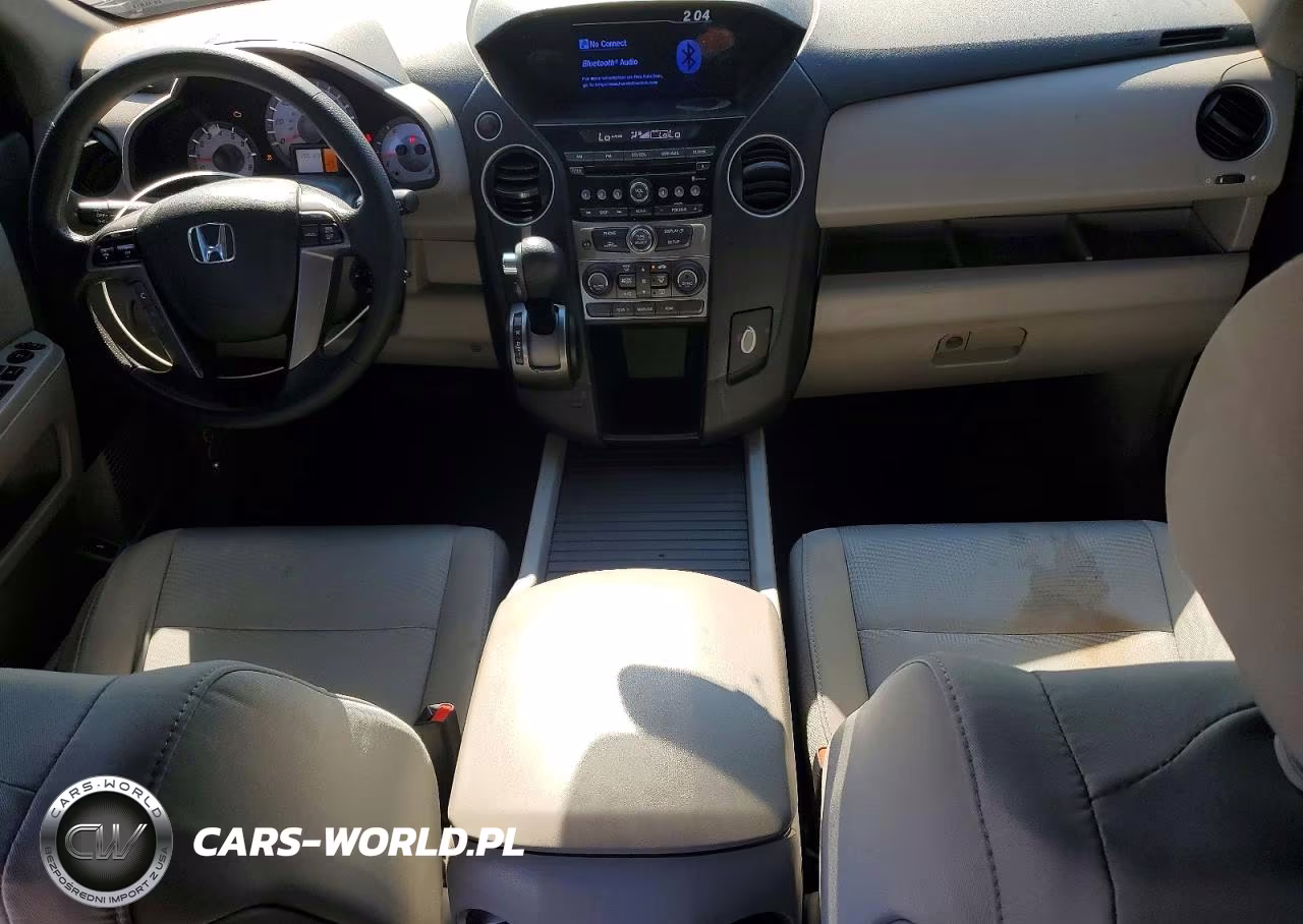 2014 Honda Pilot Lx VIN:5FNYF3H22EB017321 - 8