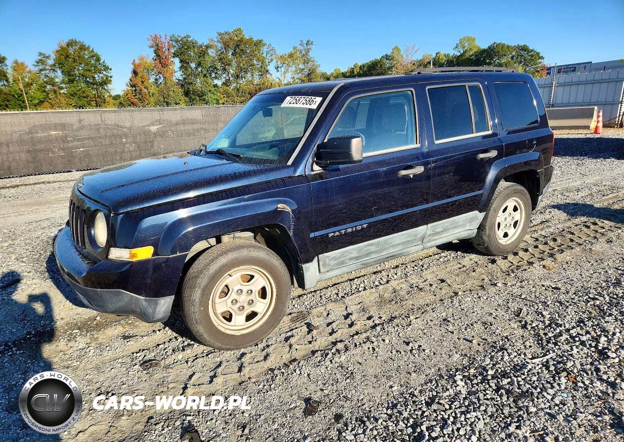 2011 Jeep Patriot Sport VIN:1J4NT1GAXBD208300 - 1