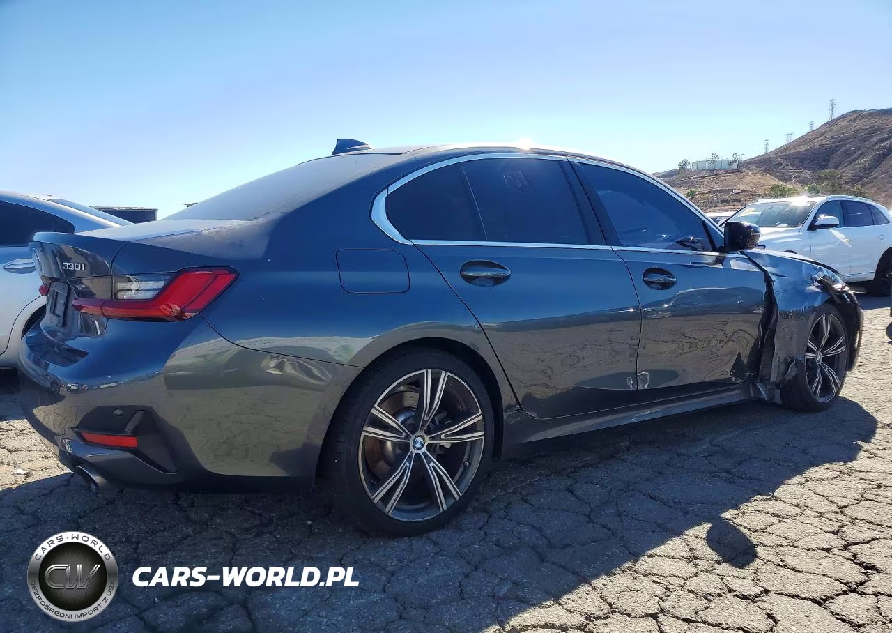 2021 BMW 330I VIN:3MW5R1J09M8B70284 - 3