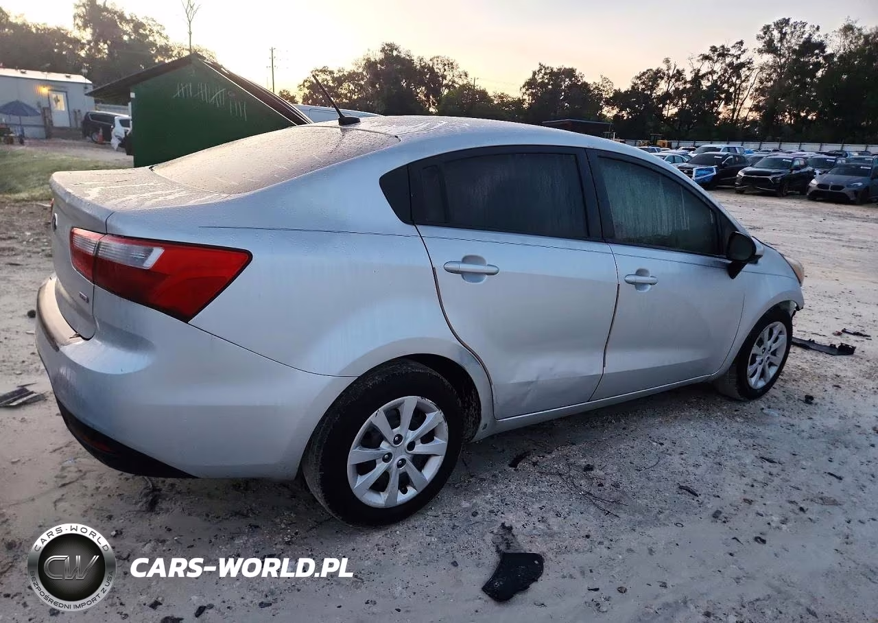 2014 Kia Rio Lx VIN:KNADM4A39E6341274 - 3