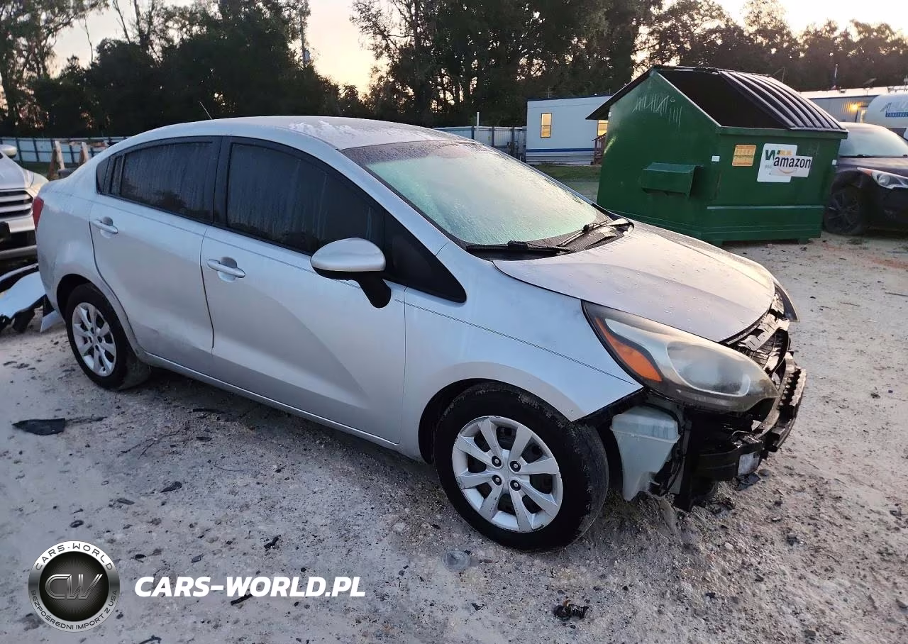 2014 Kia Rio Lx VIN:KNADM4A39E6341274 - 4