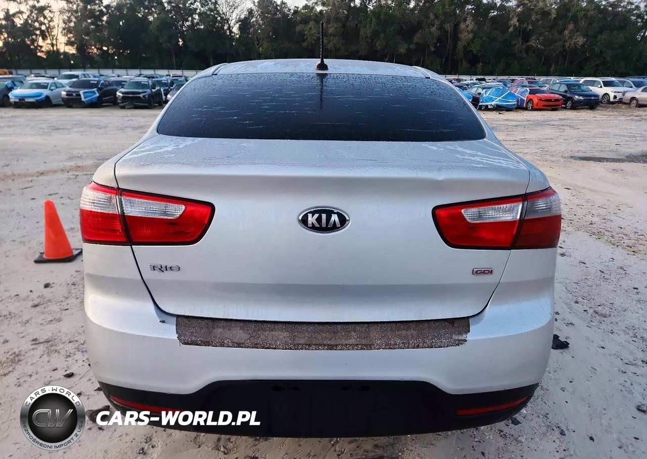 2014 Kia Rio Lx VIN:KNADM4A39E6341274 - 6