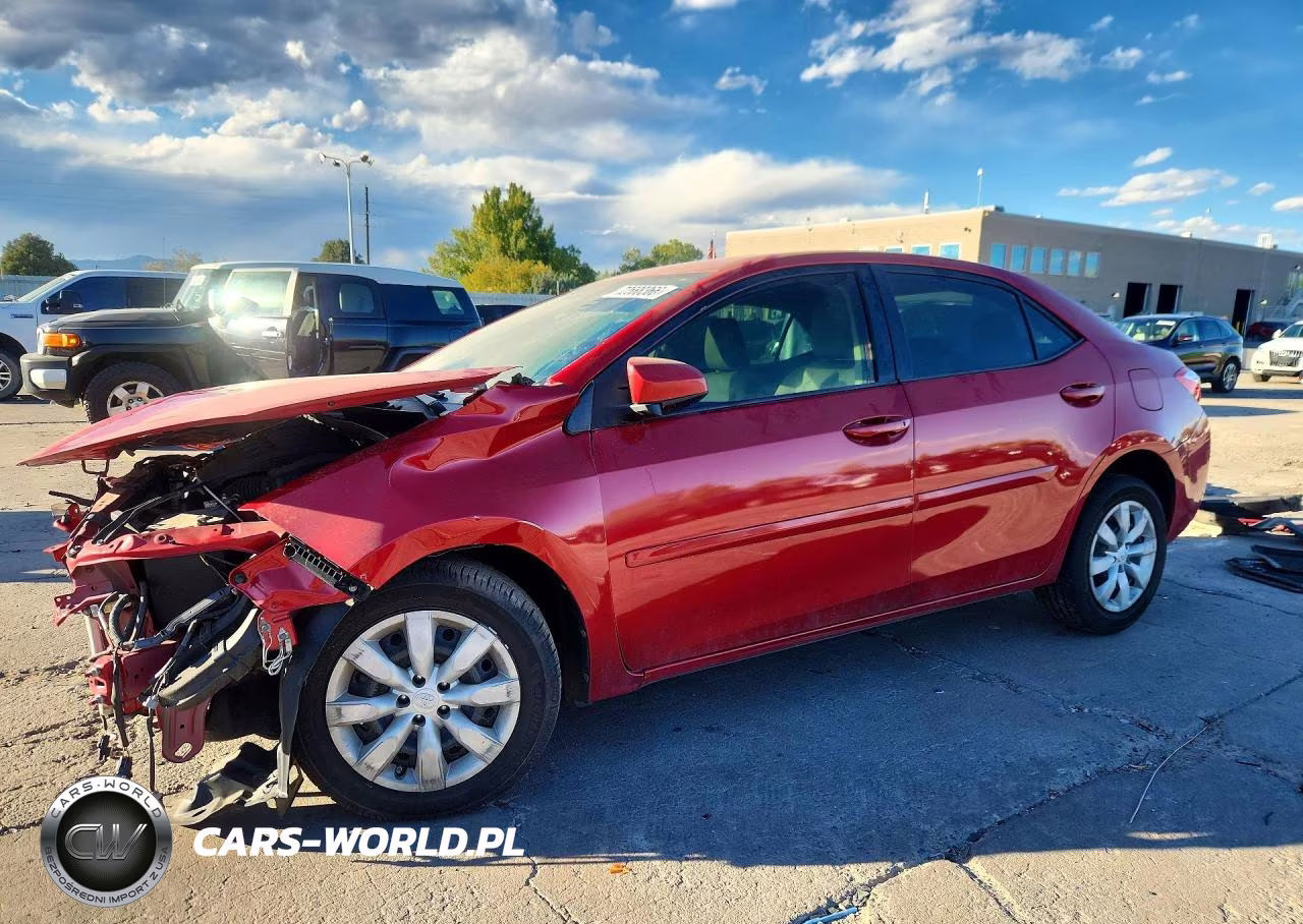 2016 Toyota Corolla Le VIN:2T1BURHE9GC534888 - 1