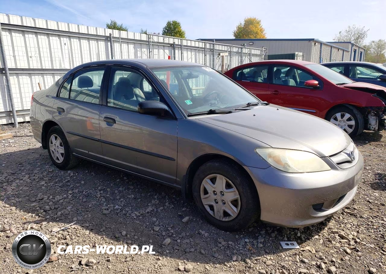2005 Honda Civic Dx Vp VIN:1HGES16355L026012 - 4