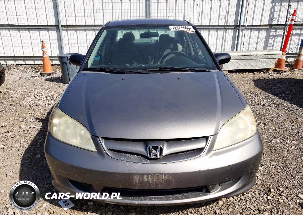 2005 Honda Civic Dx Vp VIN:1HGES16355L026012 - 5