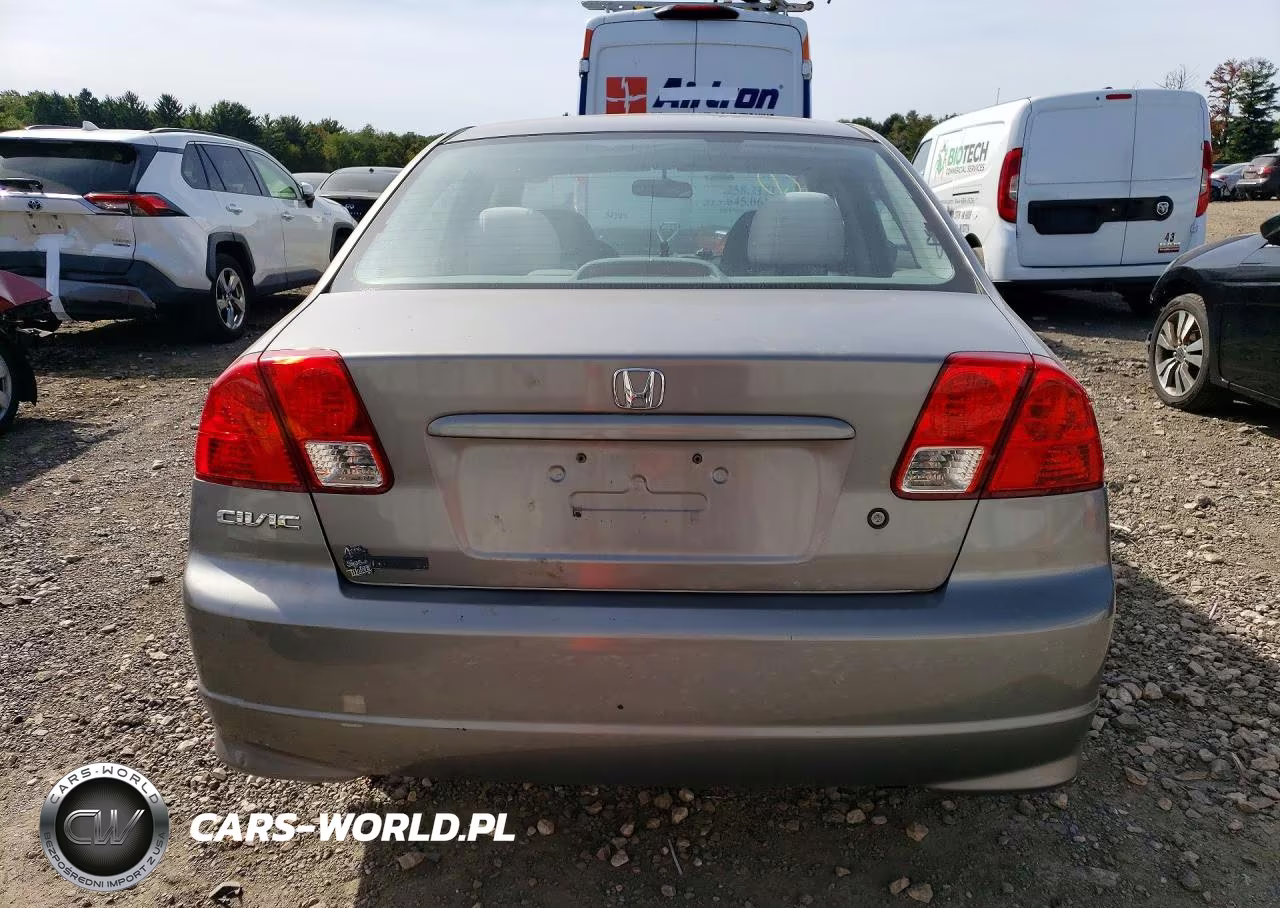 2005 Honda Civic Dx Vp VIN:1HGES16355L026012 - 6