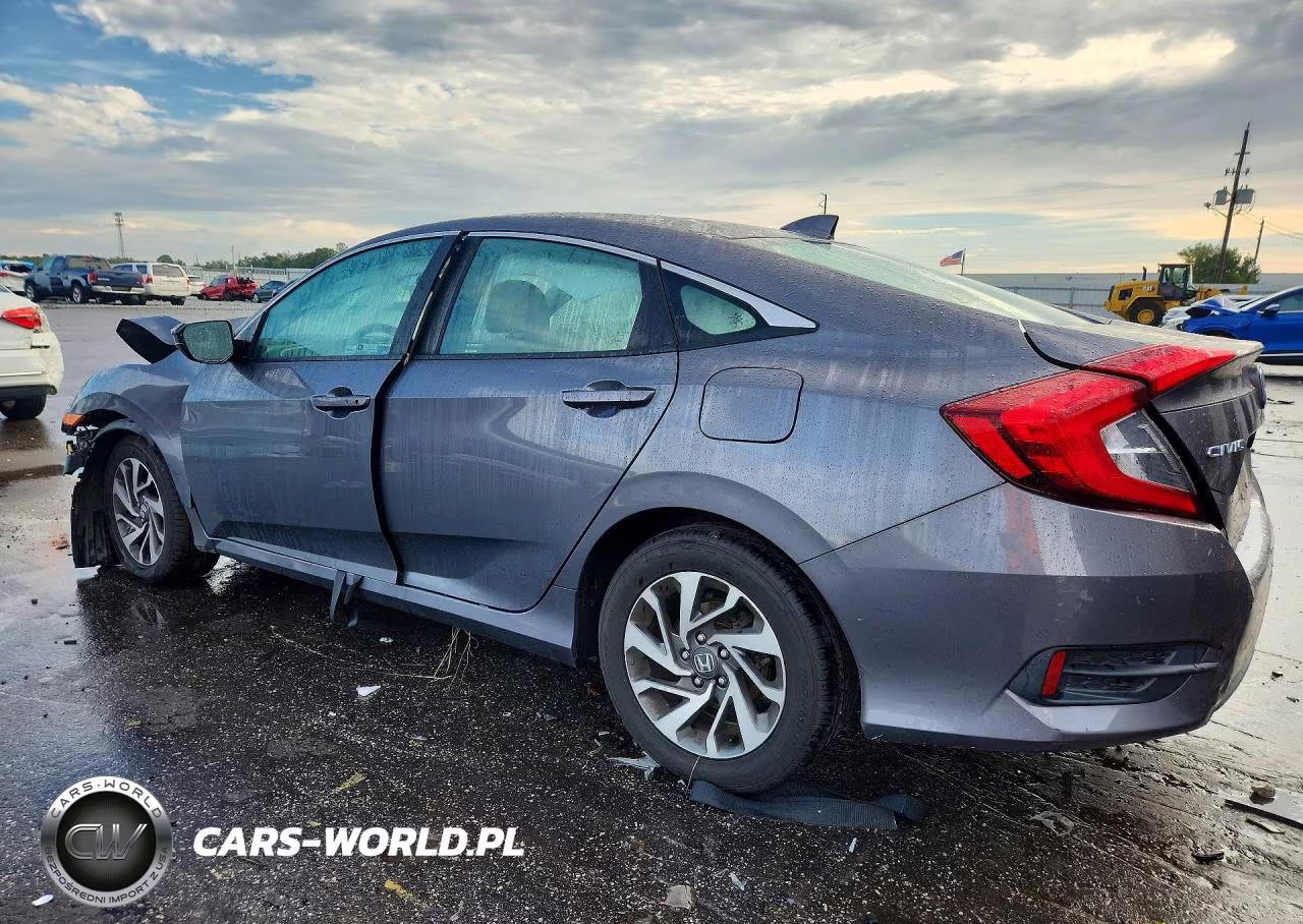2018 Honda Civic Ex VIN:2HGFC2F71JH600011 - 2