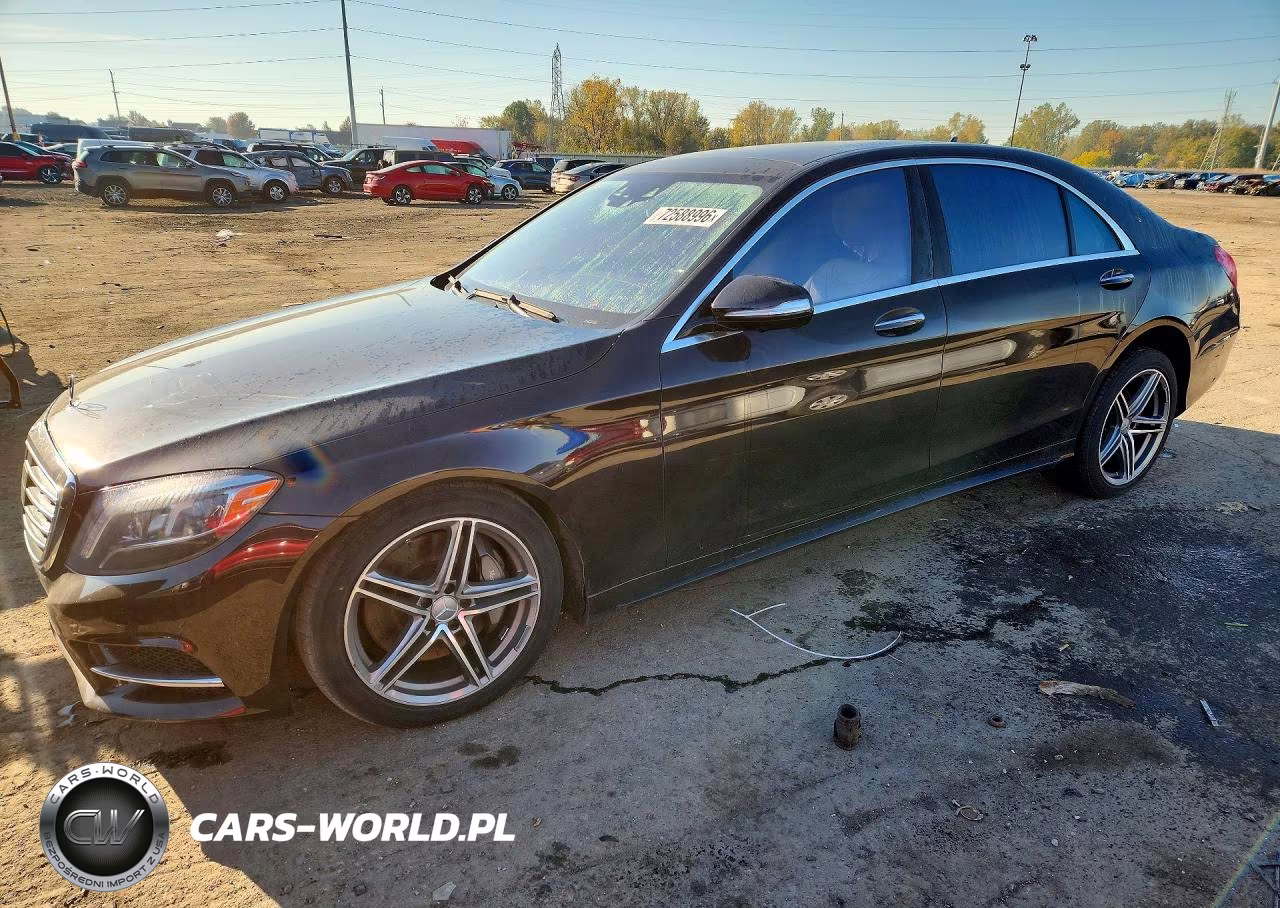2015 Mercedes-Benz S 550 4Matic VIN:WDDUG8FB6FA079381 - 1