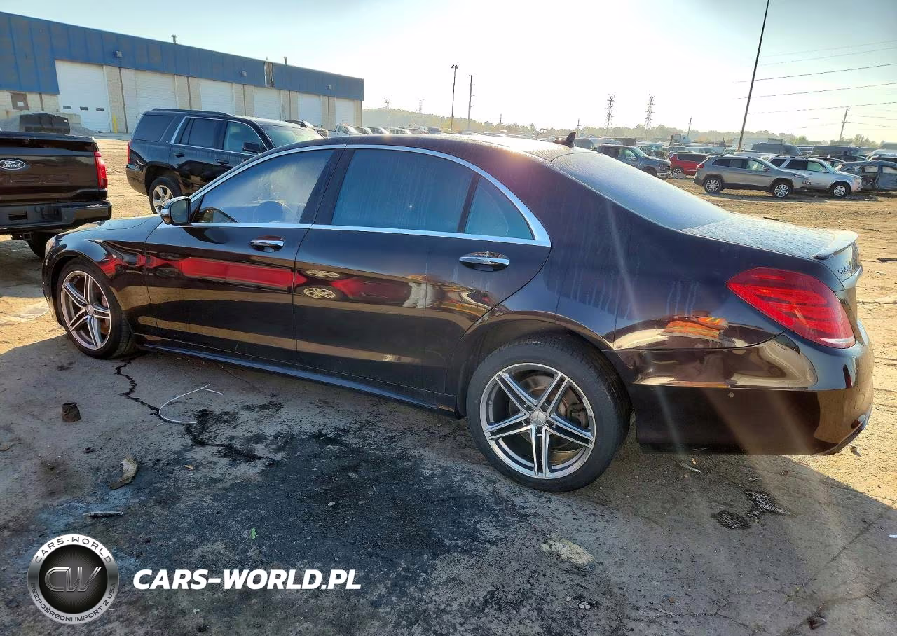2015 Mercedes-Benz S 550 4Matic VIN:WDDUG8FB6FA079381 - 2