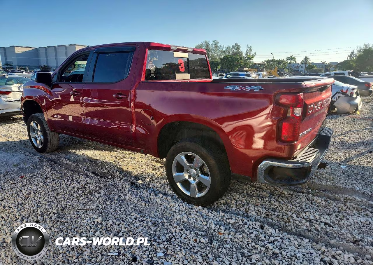 2019 Chevrolet Silverado K1500 Lt VIN:3GCUYDED8KG132371 - 2