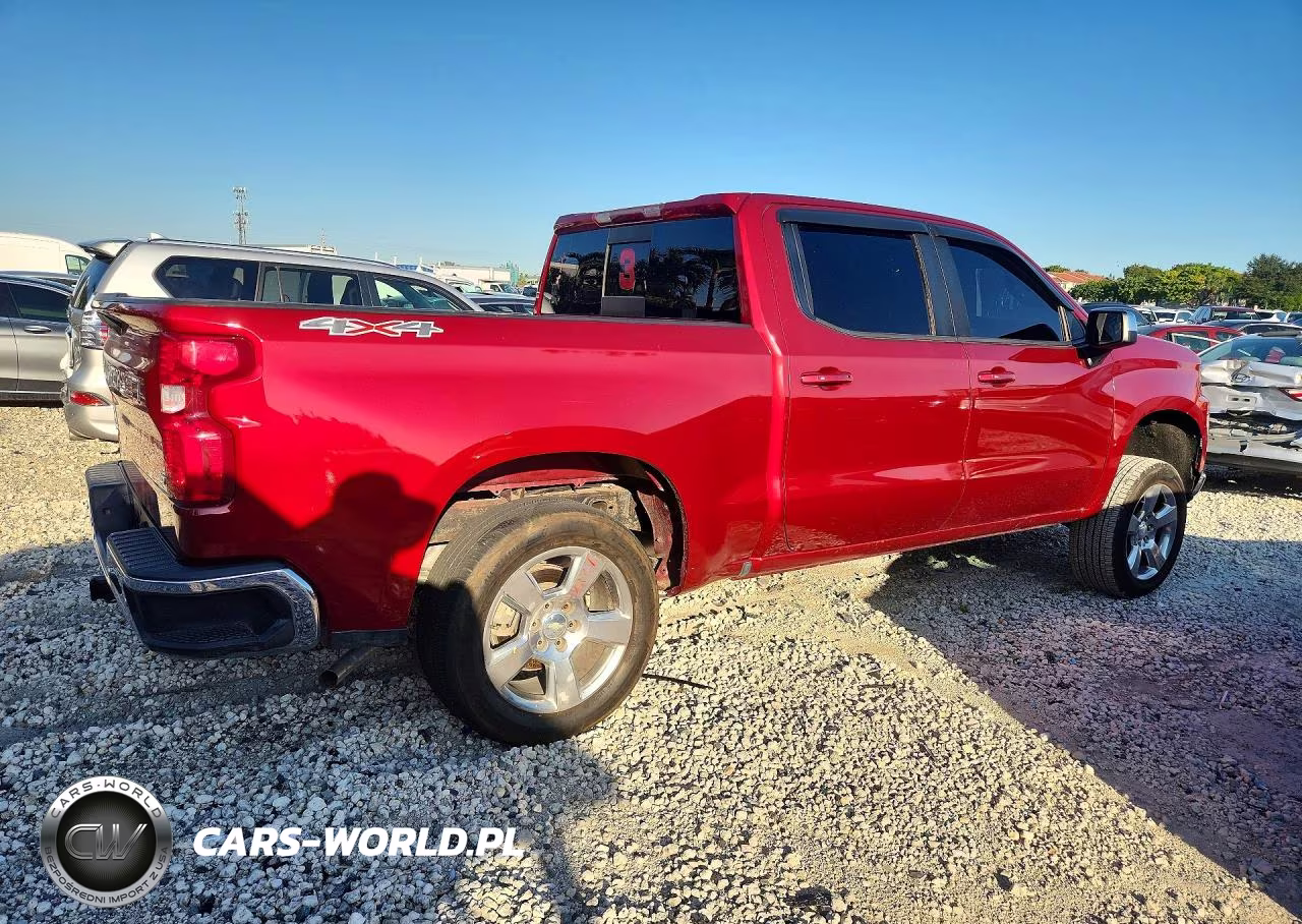2019 Chevrolet Silverado K1500 Lt VIN:3GCUYDED8KG132371 - 3