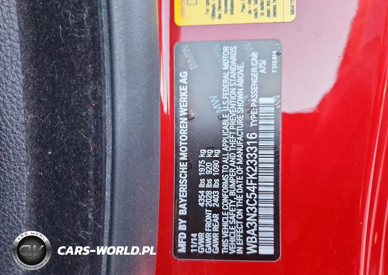 2015 BMW 428 I VIN:WBA3N3C54FK233316 - 12