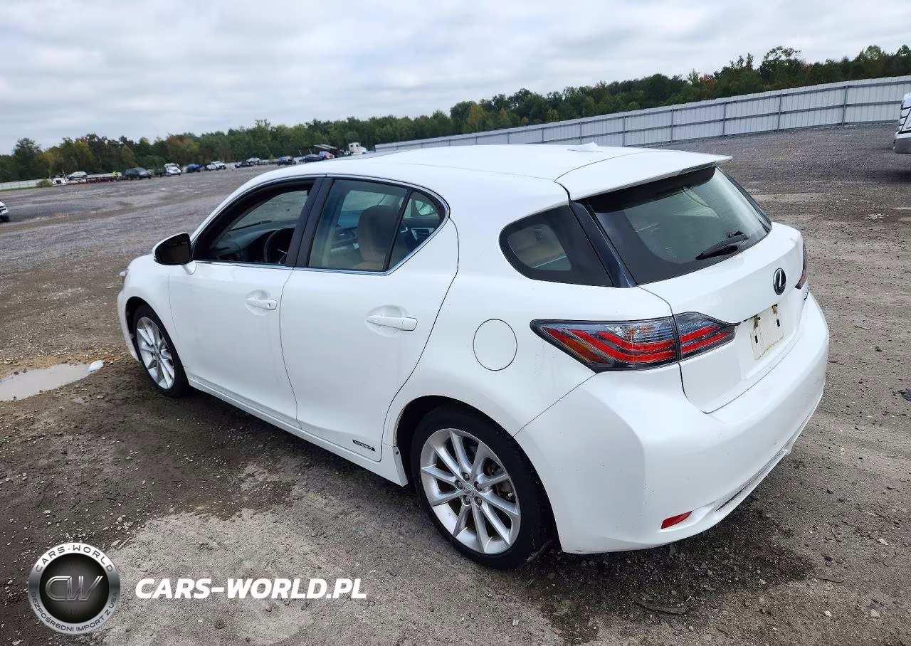2013 Lexus Ct 200 VIN:JTHKD5BH4D2133060 - 2
