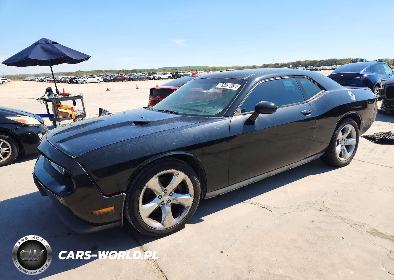 2014 Dodge Challenger Sxt VIN:2C3CDYAG9EH214830 - 1
