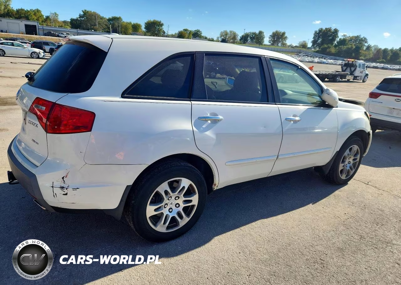 2008 Acura Mdx Technology VIN:2HNYD28398H503822 - 3