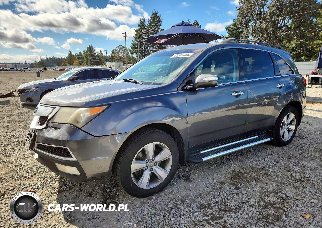 2011 Acura Mdx VIN:2HNYD2H28BH523803 - 1
