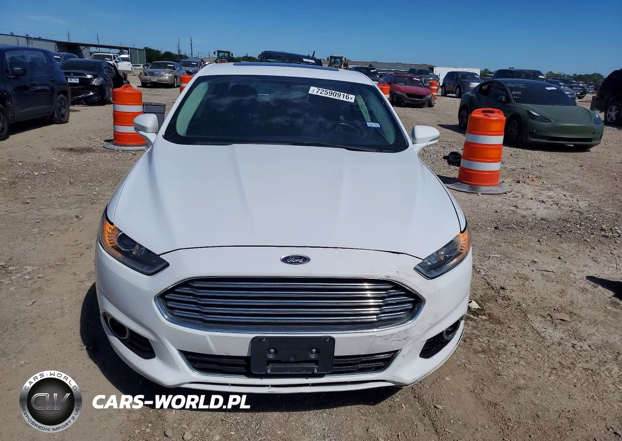 2016 Ford Fusion Titanium VIN:3FA6P0K96GR344675 - 5