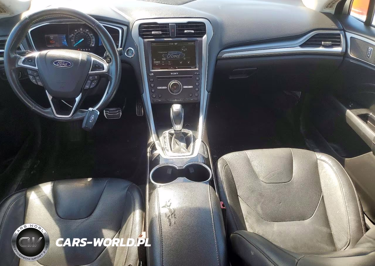 2016 Ford Fusion Titanium VIN:3FA6P0K96GR344675 - 8