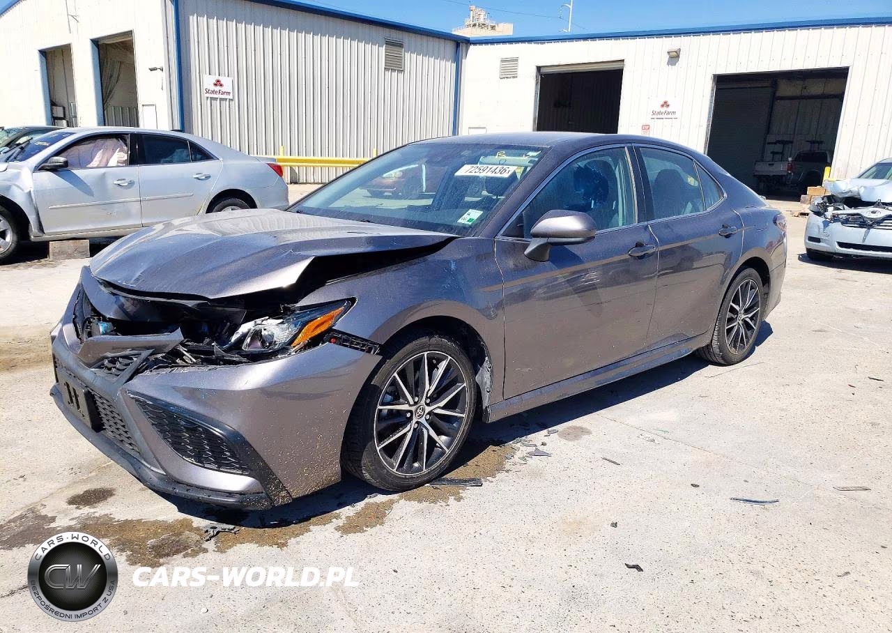 2021 Toyota Camry Se VIN:4T1G11AK1MU436125 - 1