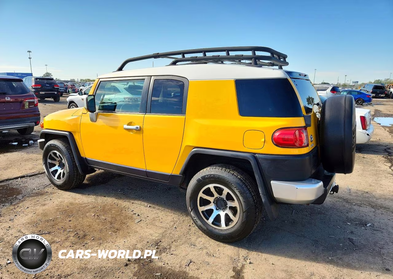 2007 Toyota Fj Cruiser Base VIN:JTEBU11F970058300 - 2