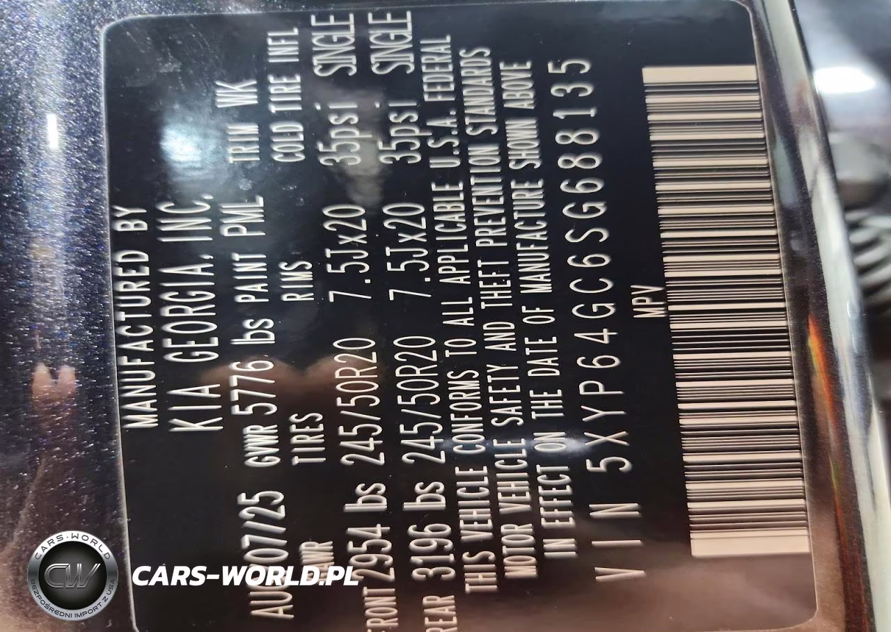 2025 Kia Telluride S VIN:5XYP64GC6SG688135 - 14