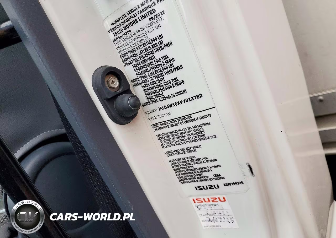 2023 Isuzu Npr Hd Box Truck VIN:JALC4W16XP7013782 - 12