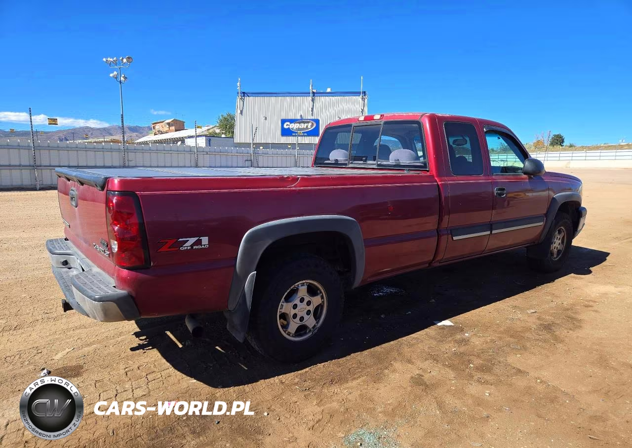 2004 Chevrolet Silverado K1500 VIN:1GCEK19T84E189816 - 3