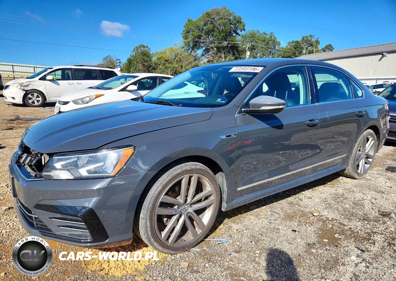 2017 Volkswagen Passat R-Line VIN:1VWDT7A3XHC017082 - 1