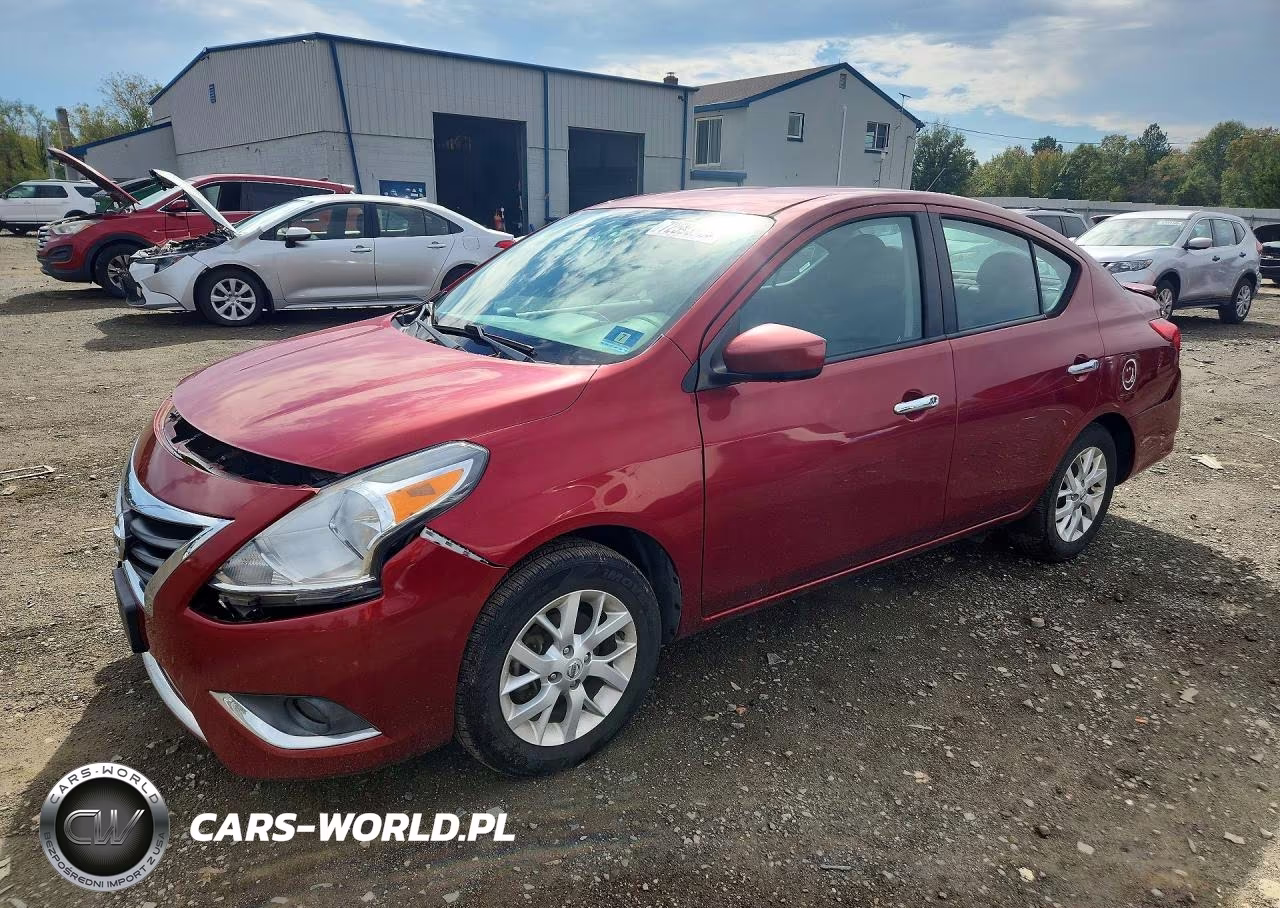 2018 Nissan Versa Sv VIN:3N1CN7AP3JL857357 - 1