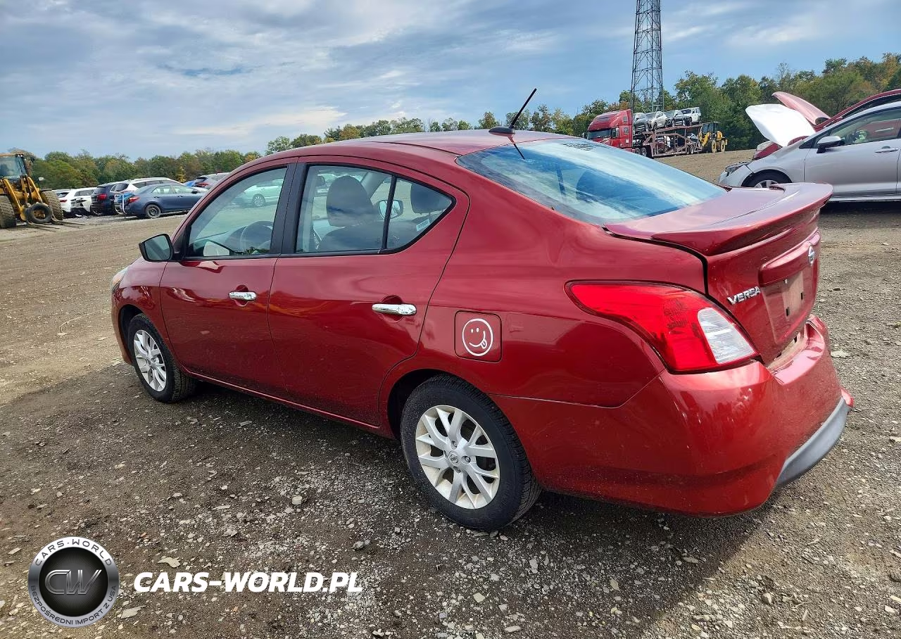 2018 Nissan Versa Sv VIN:3N1CN7AP3JL857357 - 2