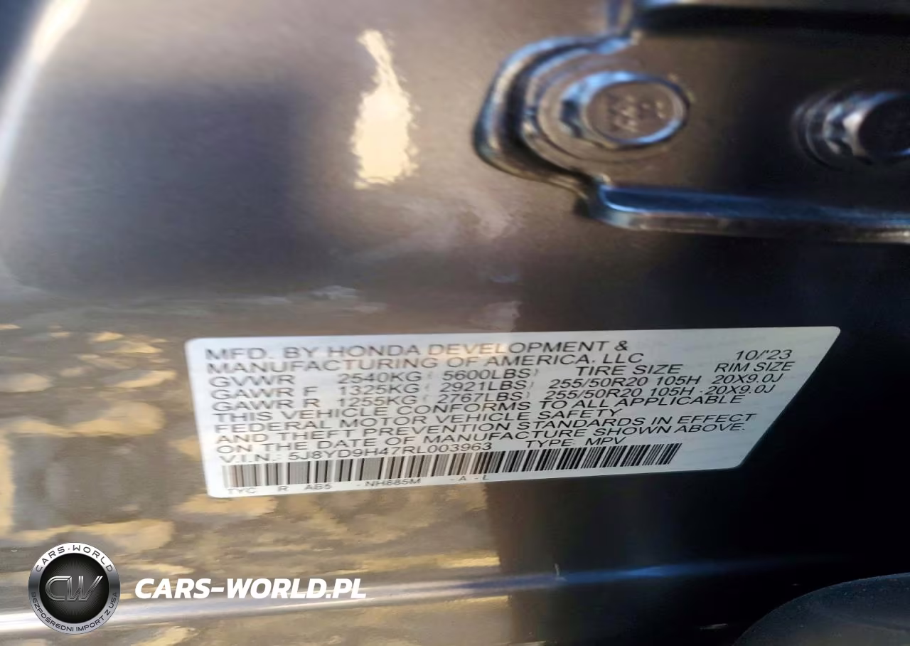 2024 Acura Mdx Technology VIN:5J8YD9H47RL003963 - 12