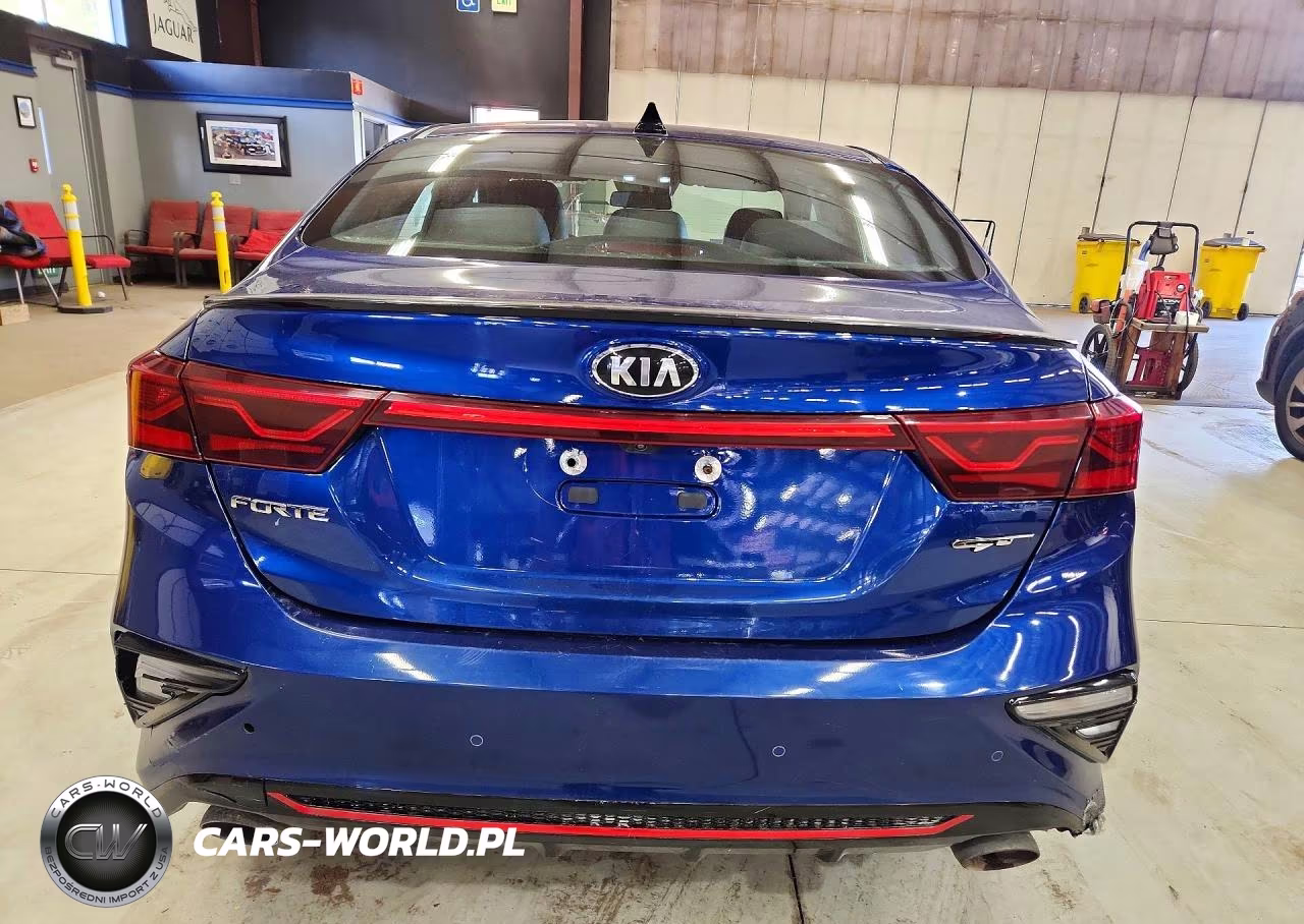 2020 Kia Forte Gt VIN:3KPF44AC0LE168568 - 6
