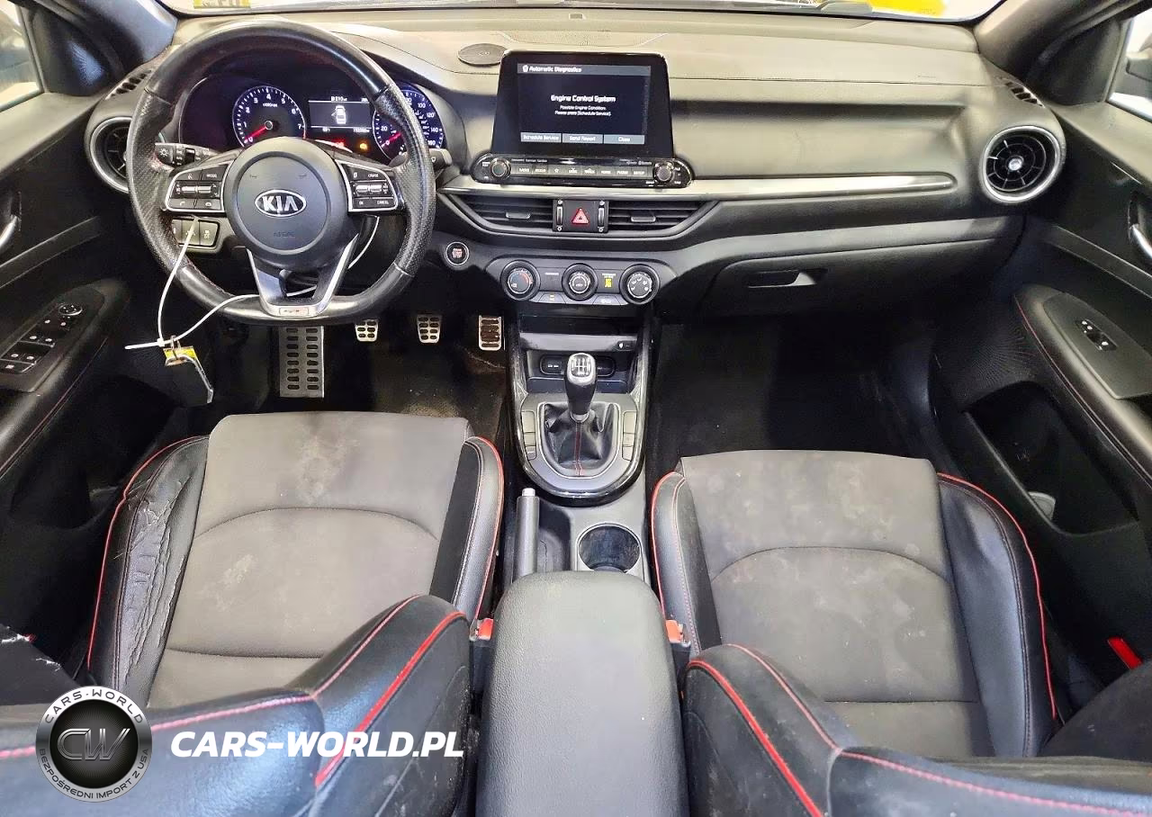 2020 Kia Forte Gt VIN:3KPF44AC0LE168568 - 8