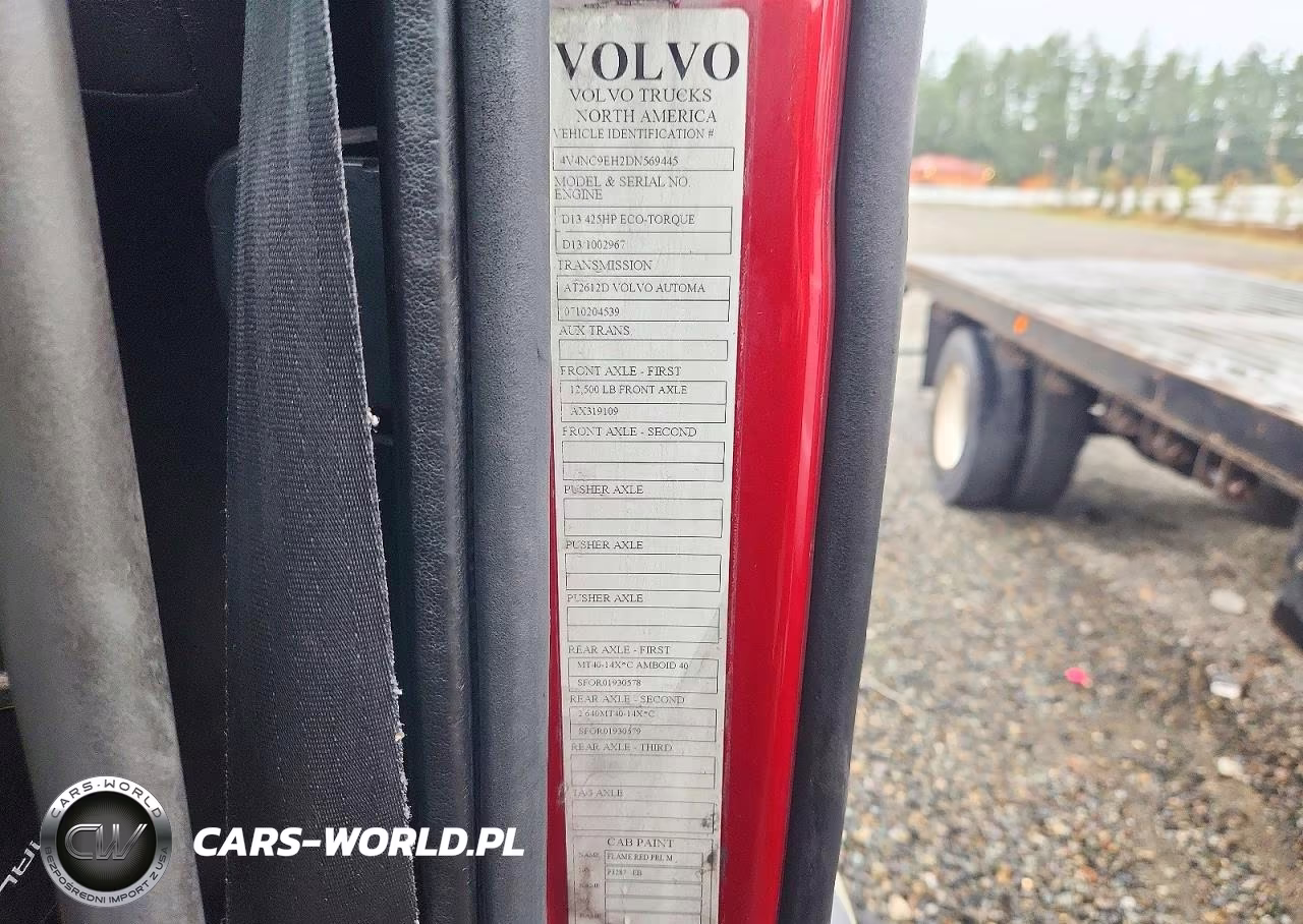 2013 Volvo Vn Vnl VIN:4V4NC9EH2DN569445 - 13