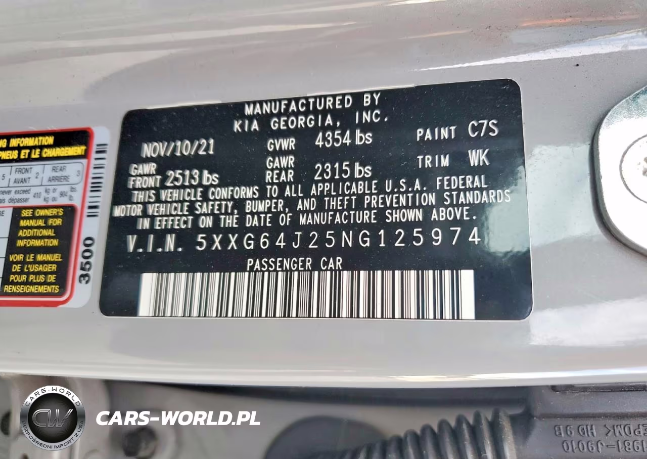 2022 Kia K5 Gt Line VIN:5XXG64J25NG125974 - 13
