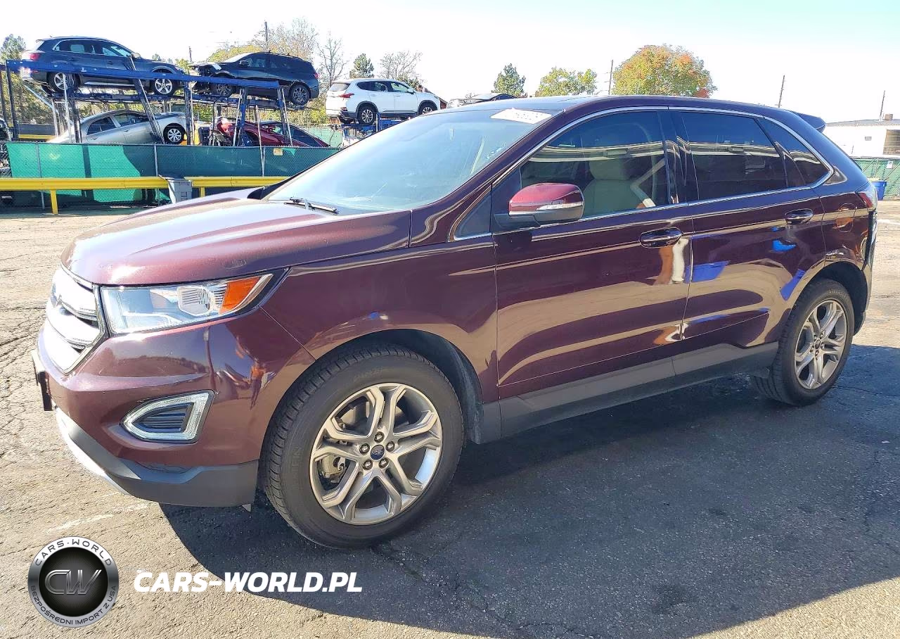 2018 Ford Edge Titanium VIN:2FMPK4K98JBC44356 - 1
