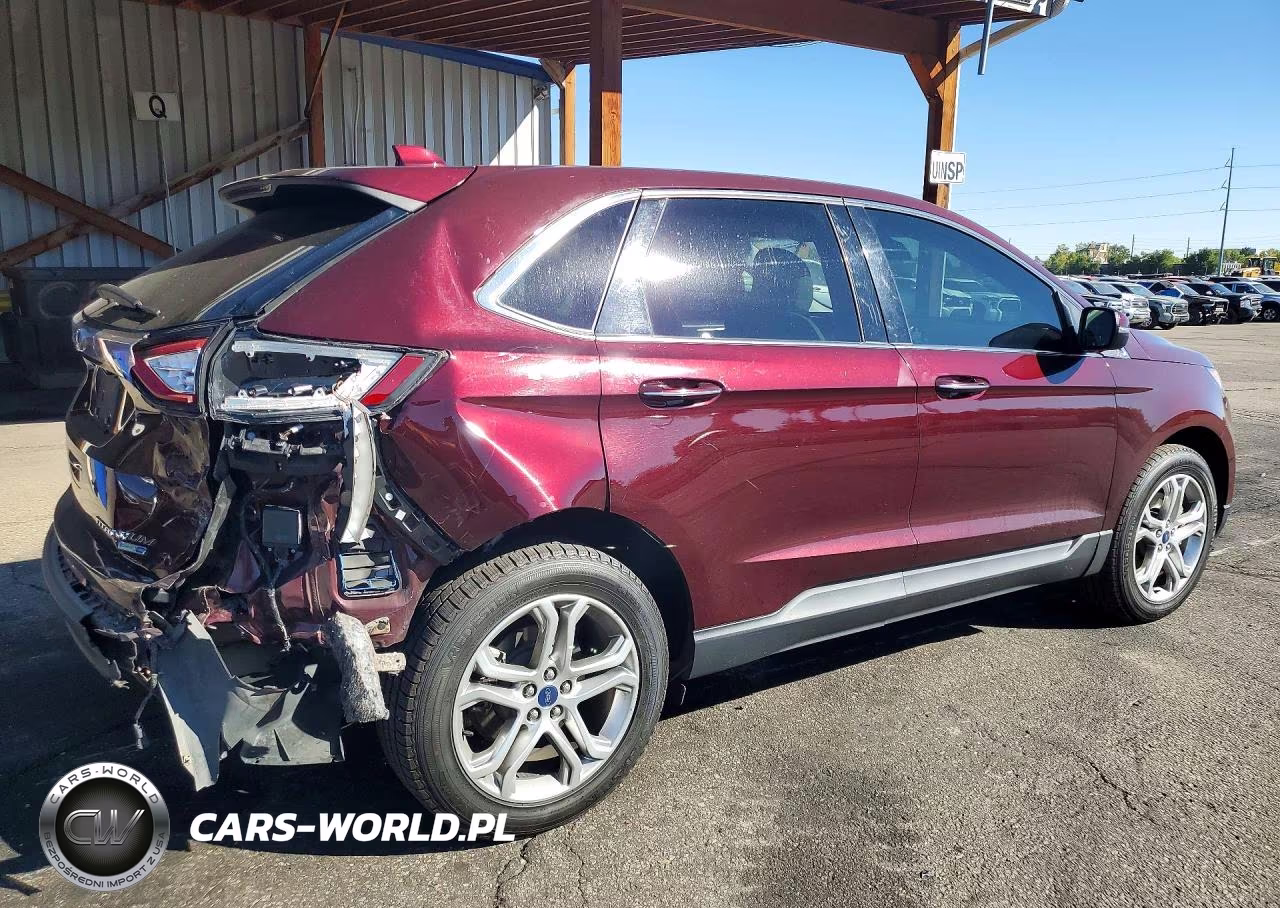 2018 Ford Edge Titanium VIN:2FMPK4K98JBC44356 - 3