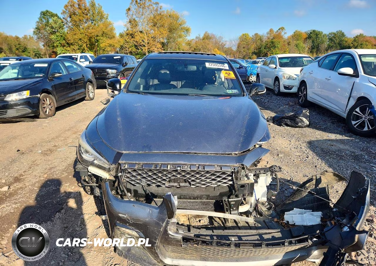 2019 Infiniti Q50 Red Sport 400 VIN:JN1FV7AR1KM830034 - 5