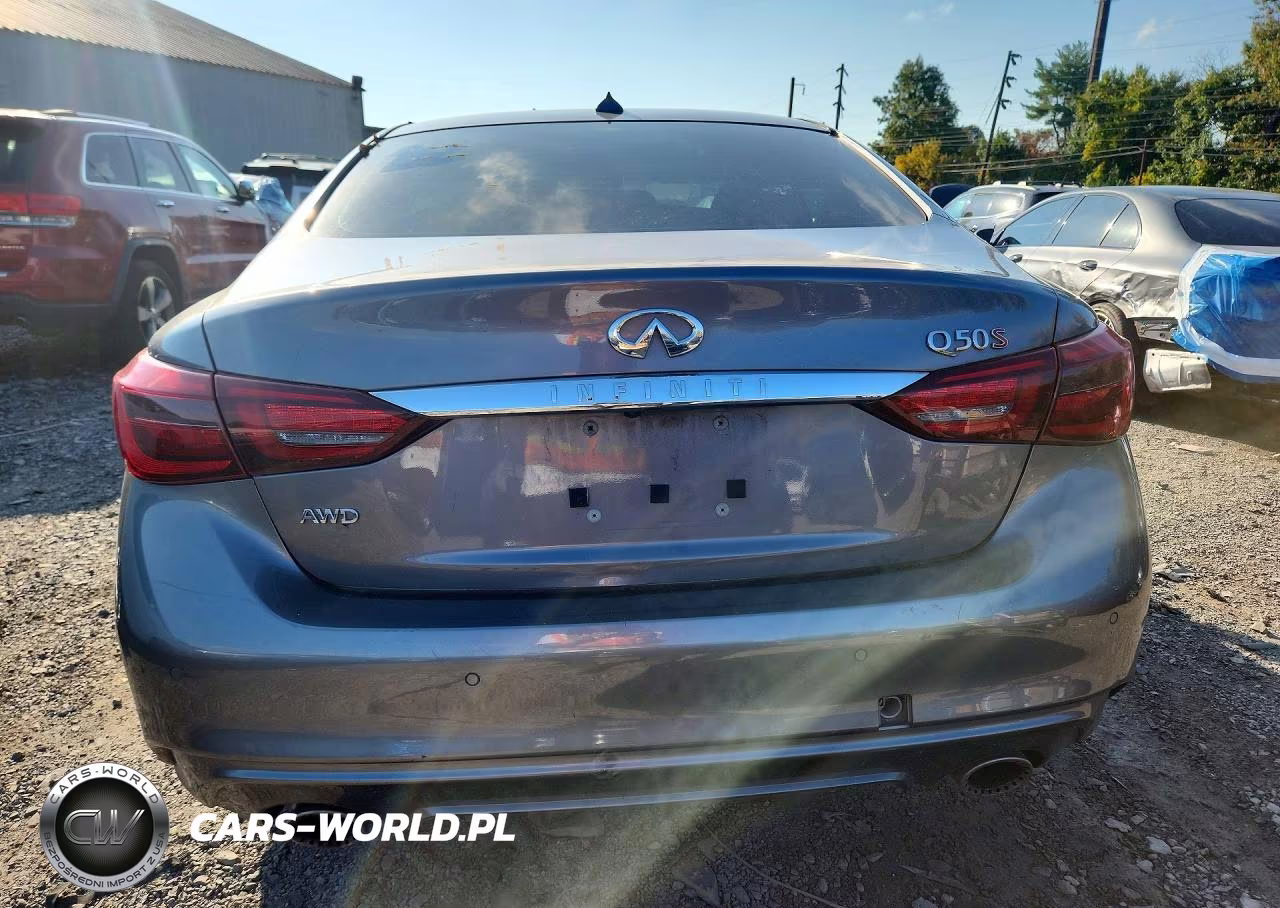2019 Infiniti Q50 Red Sport 400 VIN:JN1FV7AR1KM830034 - 6