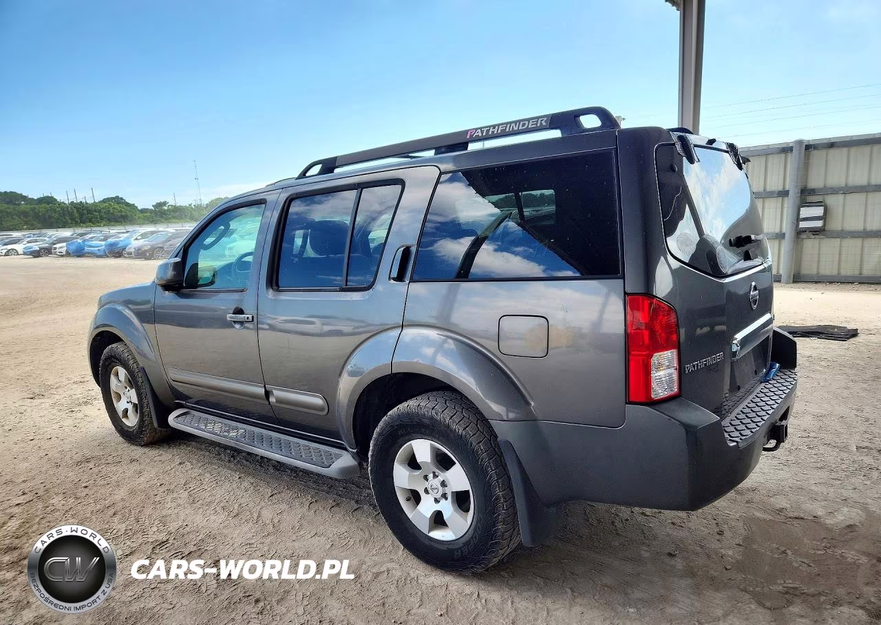 2007 Nissan Pathfinder S VIN:5N1AR18U97C647458 - 2