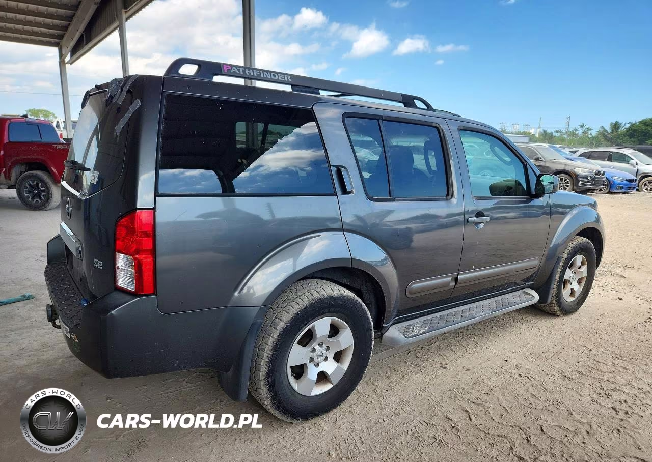 2007 Nissan Pathfinder S VIN:5N1AR18U97C647458 - 3