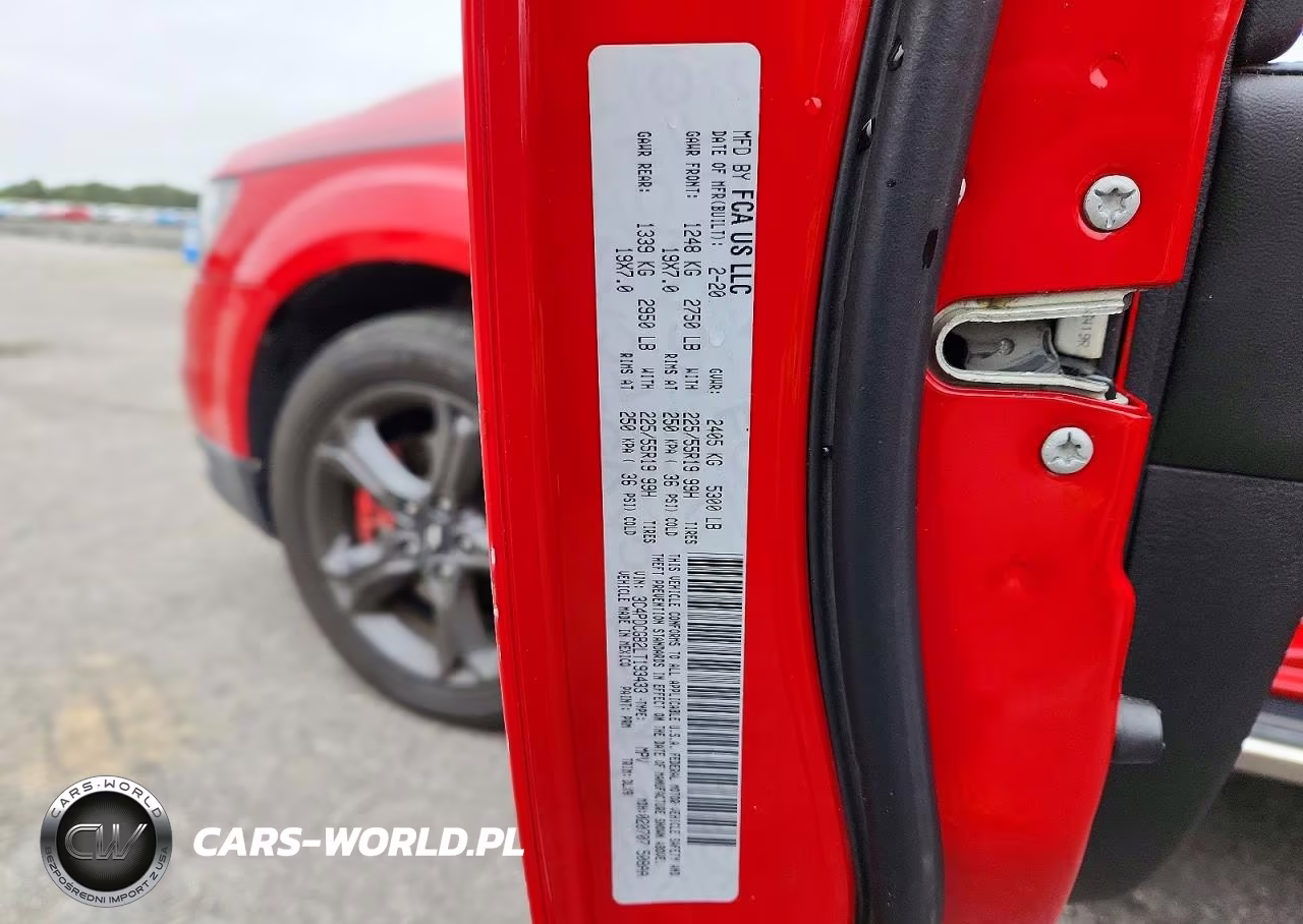 2020 Dodge Journey Crossroad VIN:3C4PDCGB2LT193433 - 13
