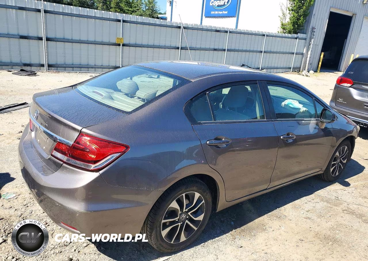 2013 Honda Civic Exl VIN:2HGFB2F94DH530898 - 3