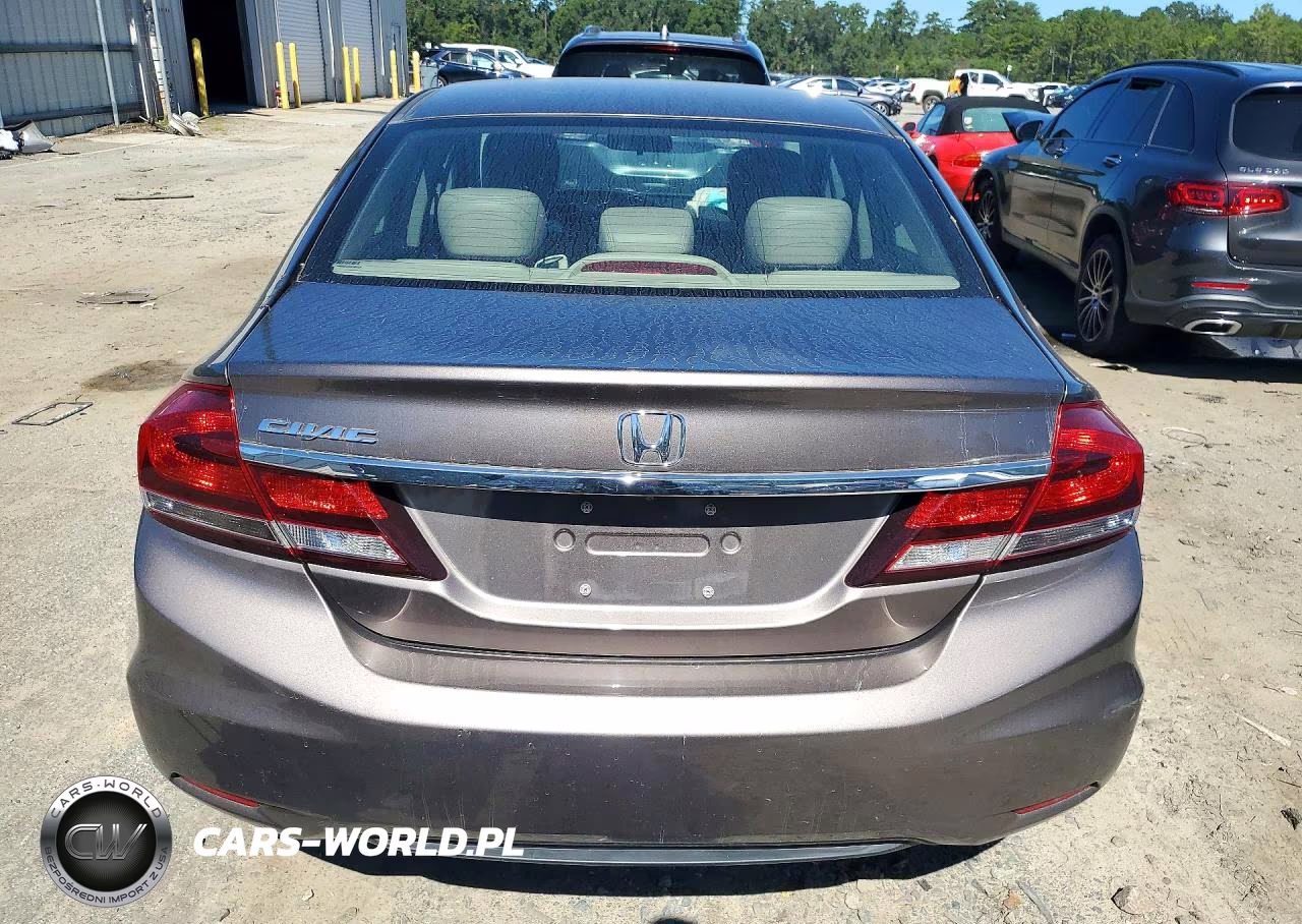 2013 Honda Civic Exl VIN:2HGFB2F94DH530898 - 6