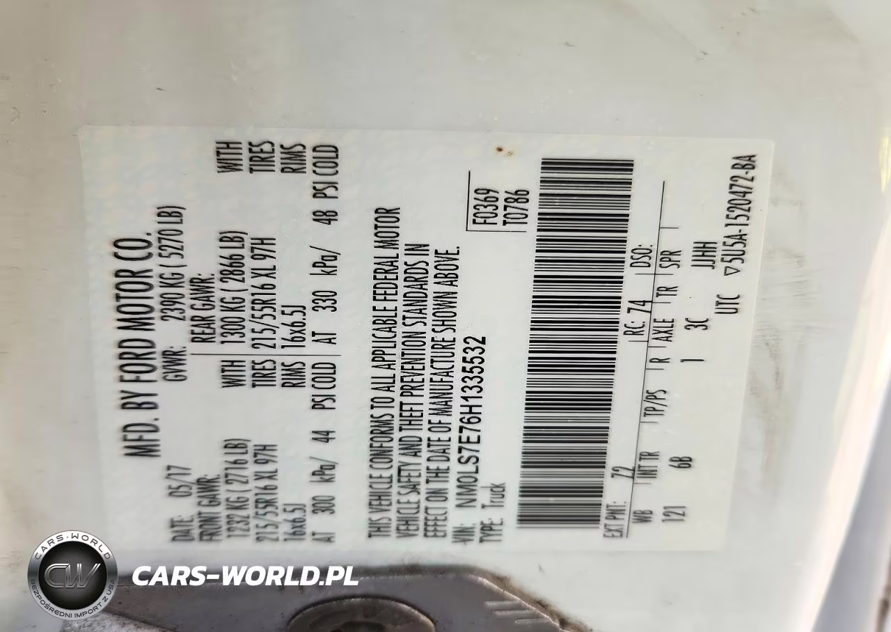 2017 Ford Transit Connect Xl Delivery Van VIN:NM0LS7E76H1335532 - 12