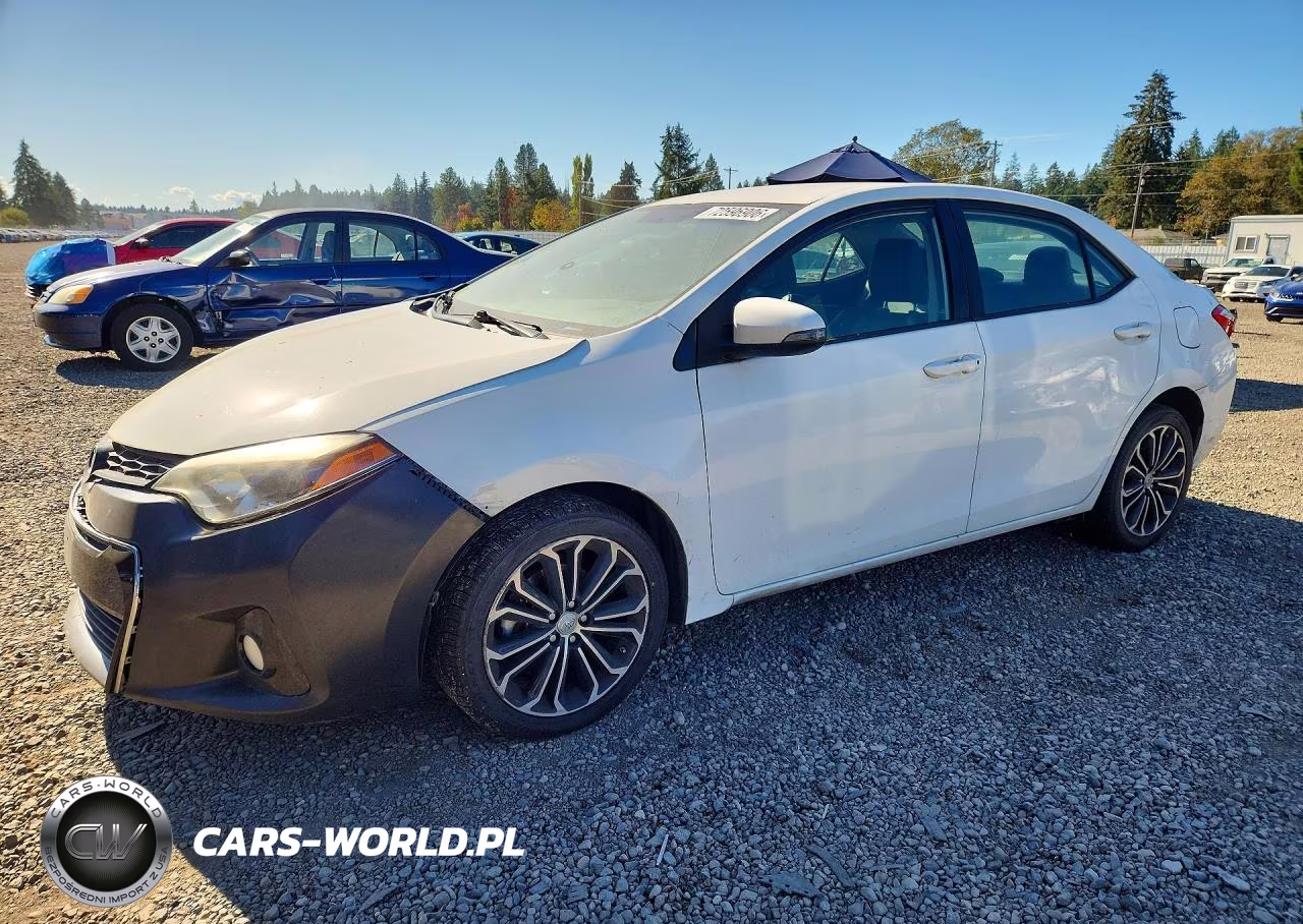 2015 Toyota Corolla S Plus