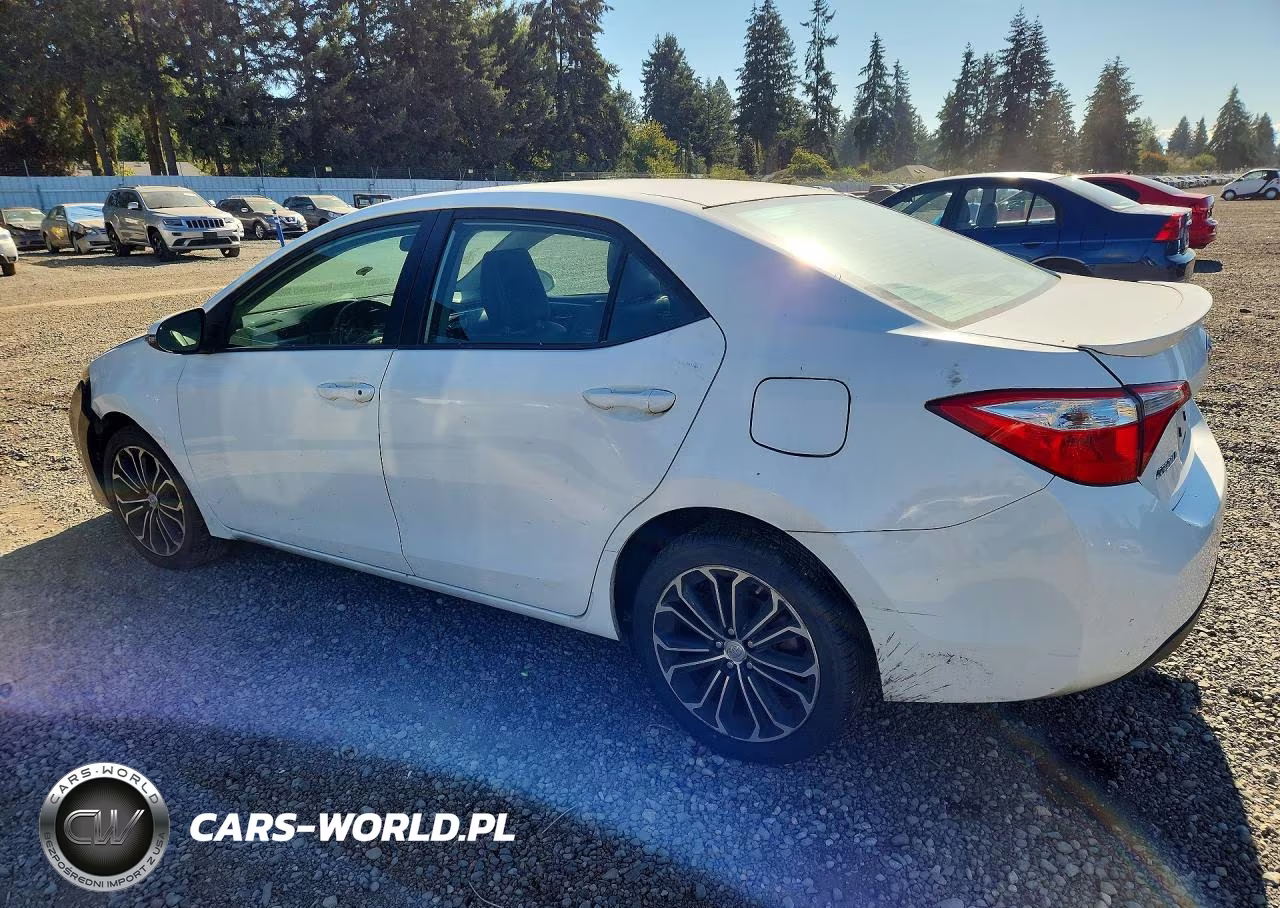 2015 Toyota Corolla S Plus VIN:5YFBURHE7FP361791 - 2